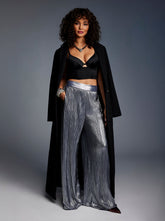 Adaeze Wide Leg Pant - Peacoat