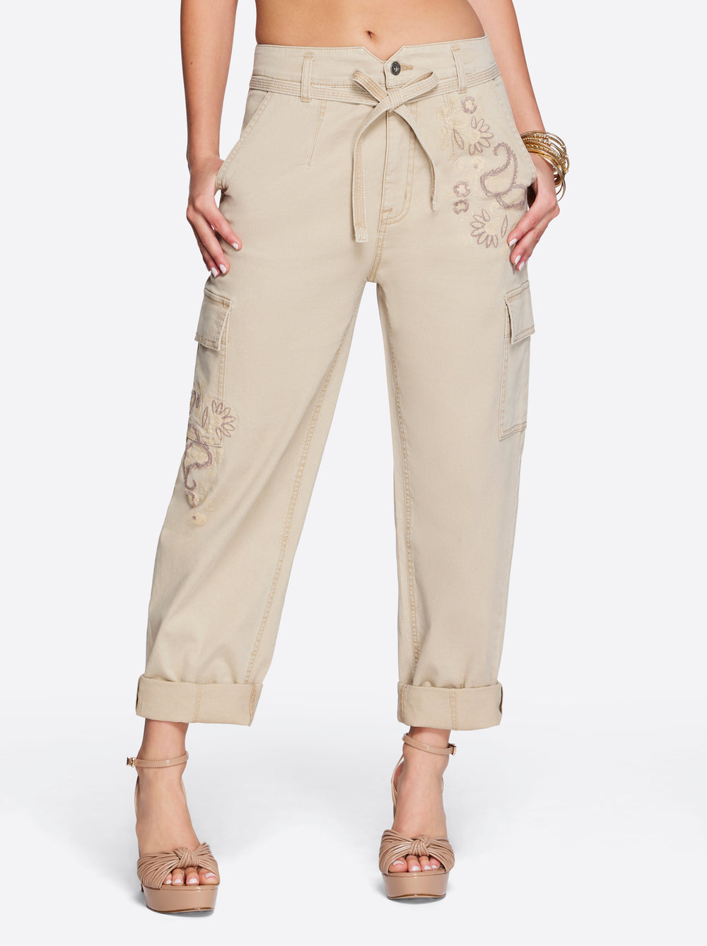 Allie Cargo Pant - Khaki