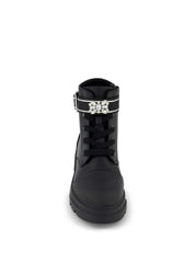 Little Girls' Rosa Brooch Boot - Black