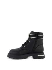 Little Girls' Rosa Brooch Boot - Black
