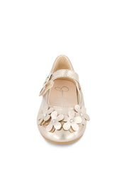 Toddler Amy Petal Ballet Flat - Champagne