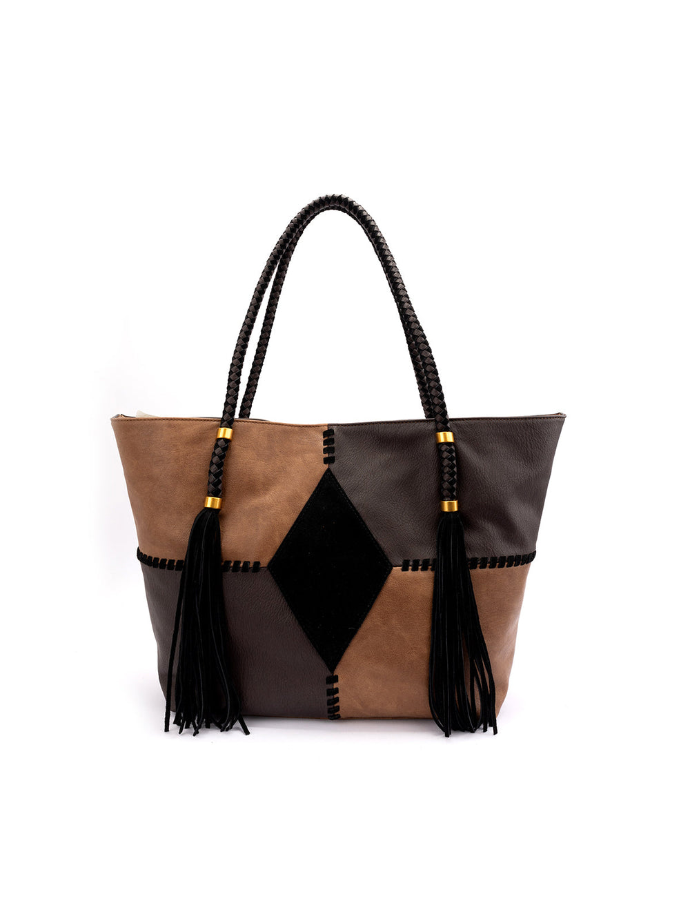 Darlene Tote - Almond Brown Multi