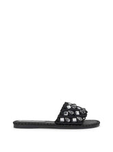 Brennara Flat Sandal - Black