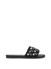 Brennara Flat Sandal - Black
