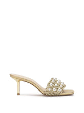 Cameleah Heeled Sandal - Soft Gold