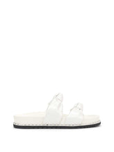 Caralyna Flat Sandal - White