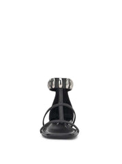 Elusta Flat Sandal - Black