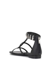 Elusta Flat Sandal - Black