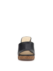 Kameena Mule Platform Sandal - Black