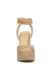 Kamindi Espadrille Wedge - Natural Raffia
