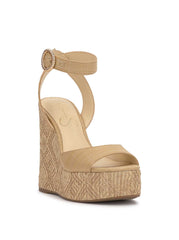 Kamindi Espadrille Wedge - Natural Raffia