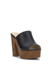 Shelbie Platform Slide - Black