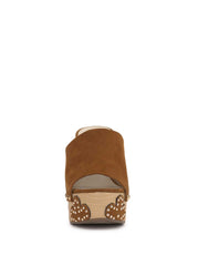 Shelbie Platform Slide - Tuscan Tan