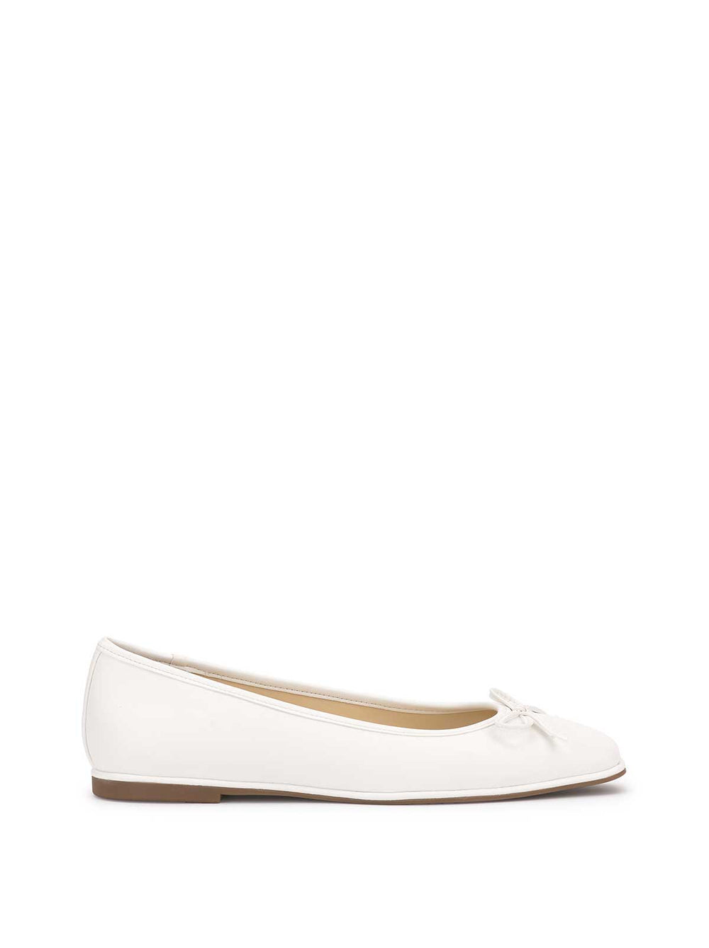 Vayrina Ballet Flat - Bright White