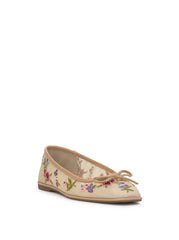 Vayrina Ballet Flat - Floral Mesh