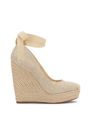 Zexie Platform Wedge - Natural