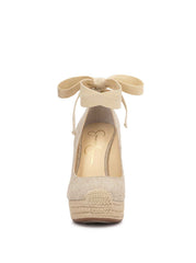 Zexie Platform Wedge - Natural