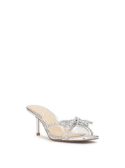 Cornilia High Heel - Clear Silver