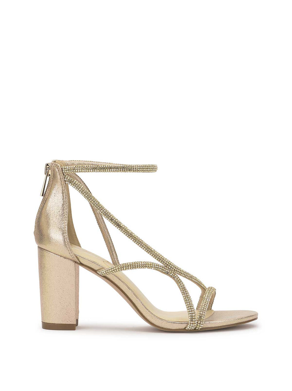 Shiny High Heel - Champagne