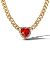 Red Heart Necklace