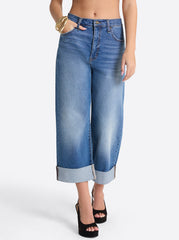 Valentine Wide Leg Boyfriend Jeans - High Road