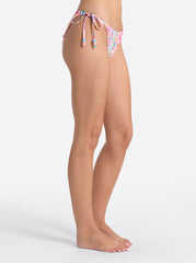Lettuce Edge String Bikini - Flower Paradise