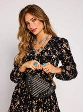 Ellie Shoulder Handbag - Meteorite