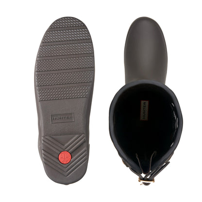 Refined Adjustable Quilted Slim Fit Tall Rain Boots