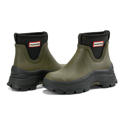 Eloise Lug Sole Waterproof Neoprene Rain Booties