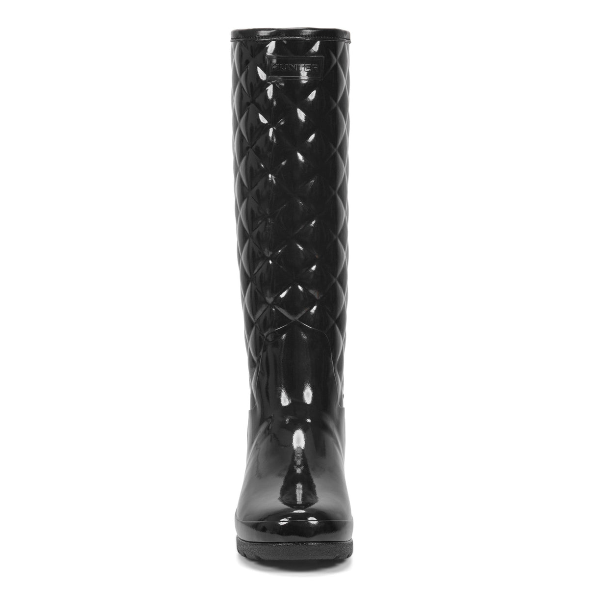 Refined Adjustable Quilted Slim Fit Tall Rain Boots