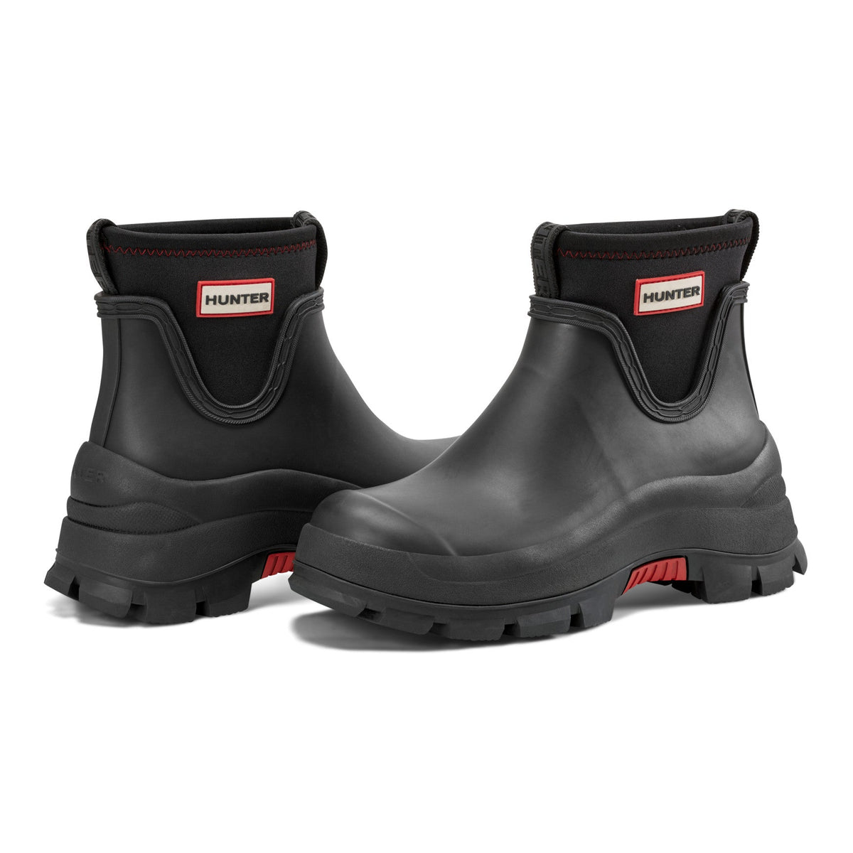 Eloise Lug Sole Waterproof Neoprene Rain Booties