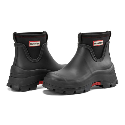 Eloise Lug Sole Waterproof Neoprene Rain Booties