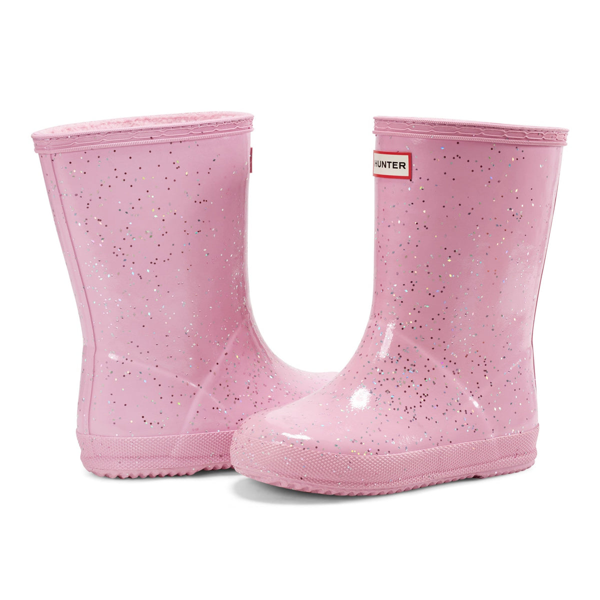 Kids First Giant Glitter Insulated Waterproof Rain Boots