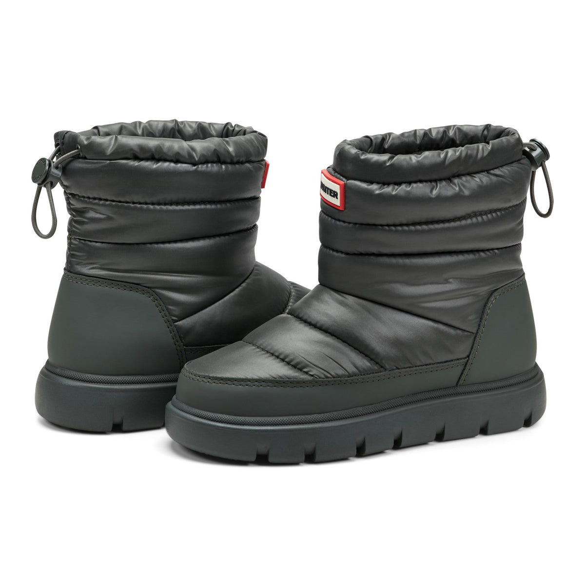 Big Kids Cuddle Lug Sole Insulated Waterproof Snow Booties