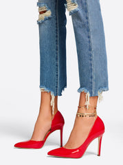 Prizma D'Orsay Pump - Red Patent