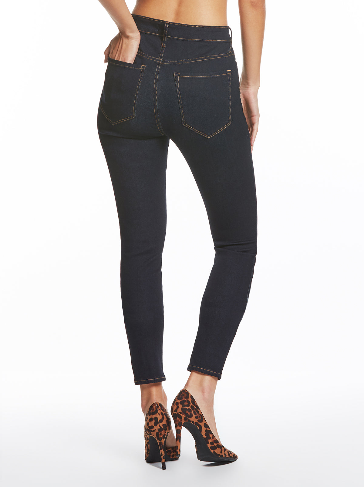 Adored High Rise Skinny Jean - Rustin