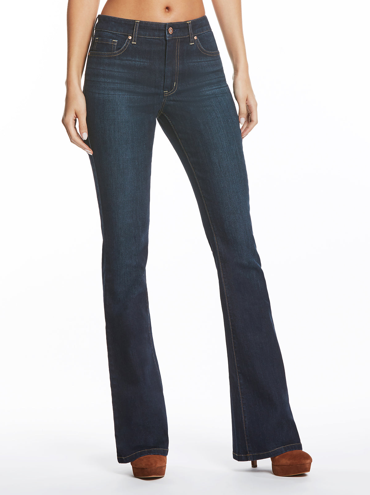 Adored High Rise Flare - Flawless