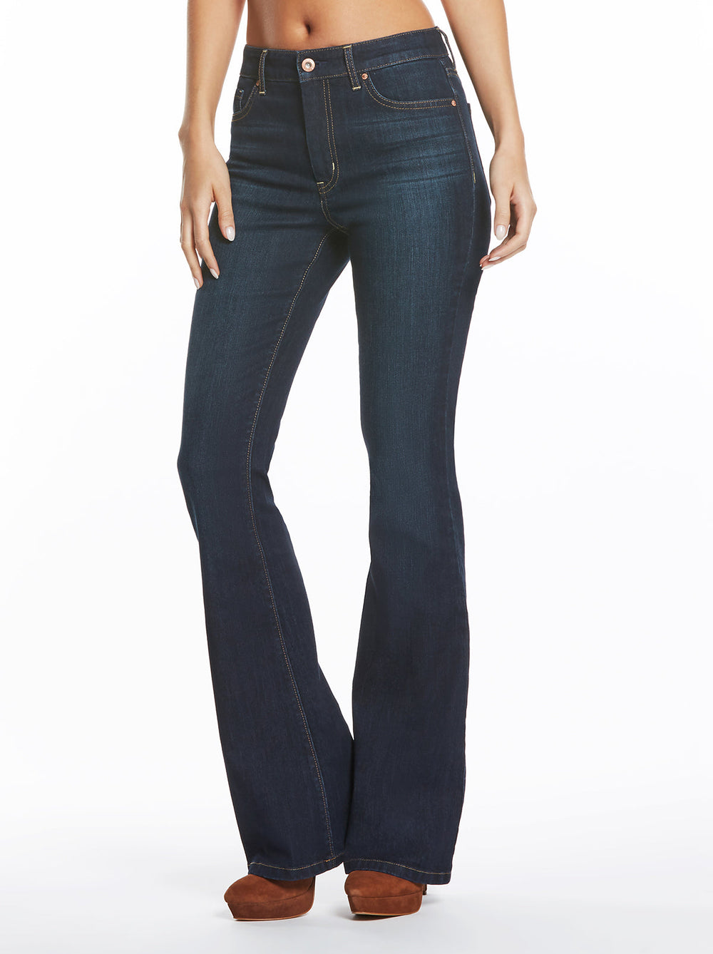Adored High Rise Flare - Flawless