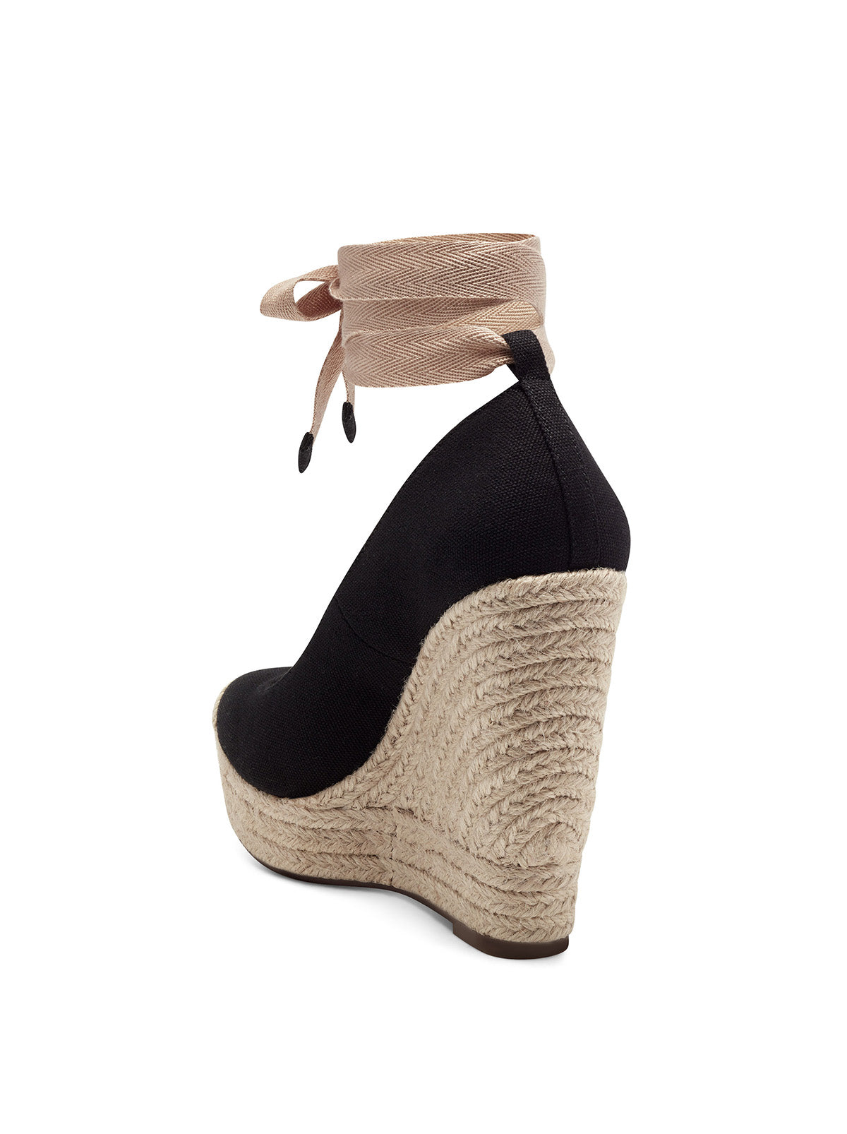 Zexie Platform Wedge - Black