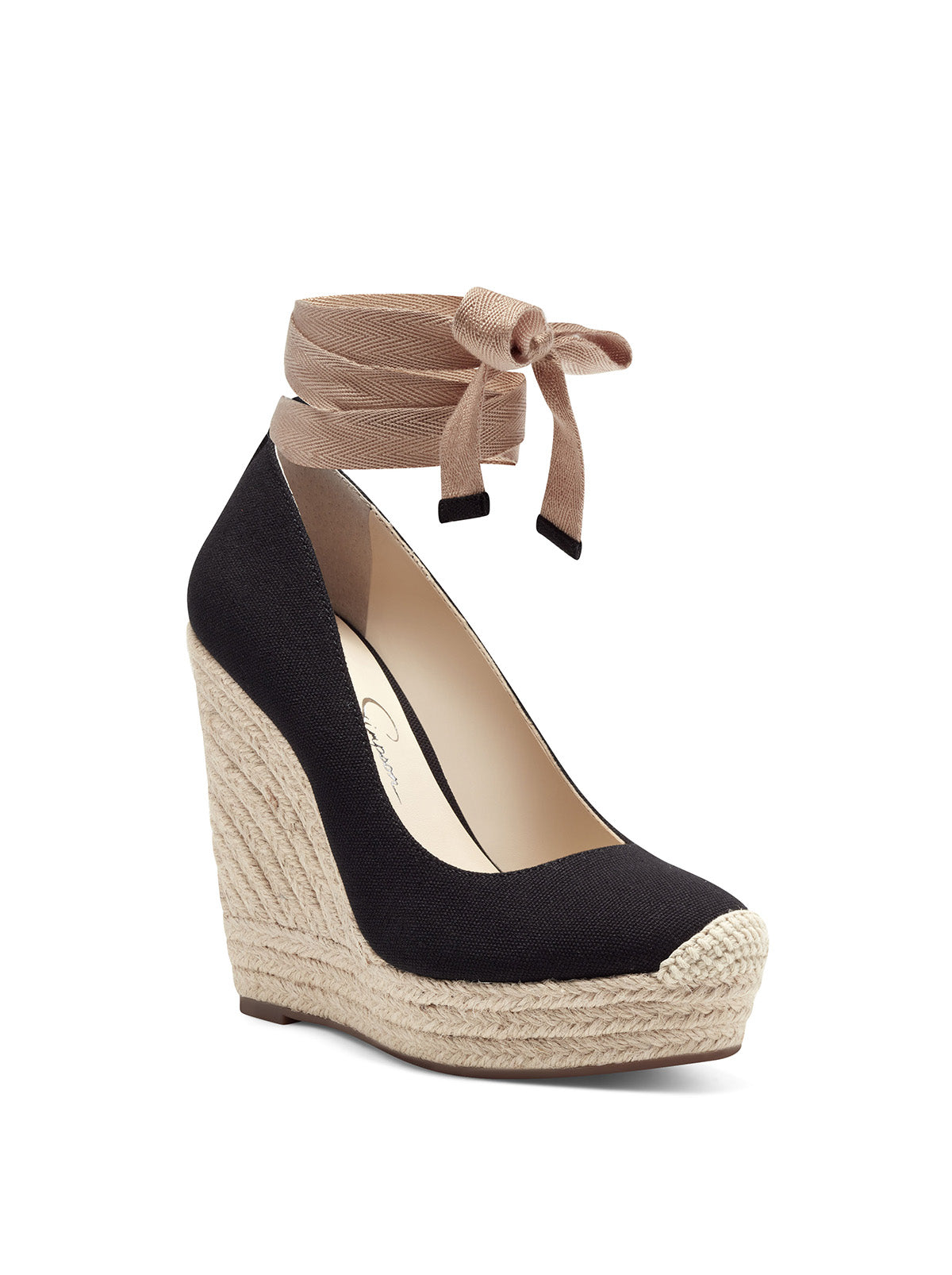 Zexie Platform Wedge - Black