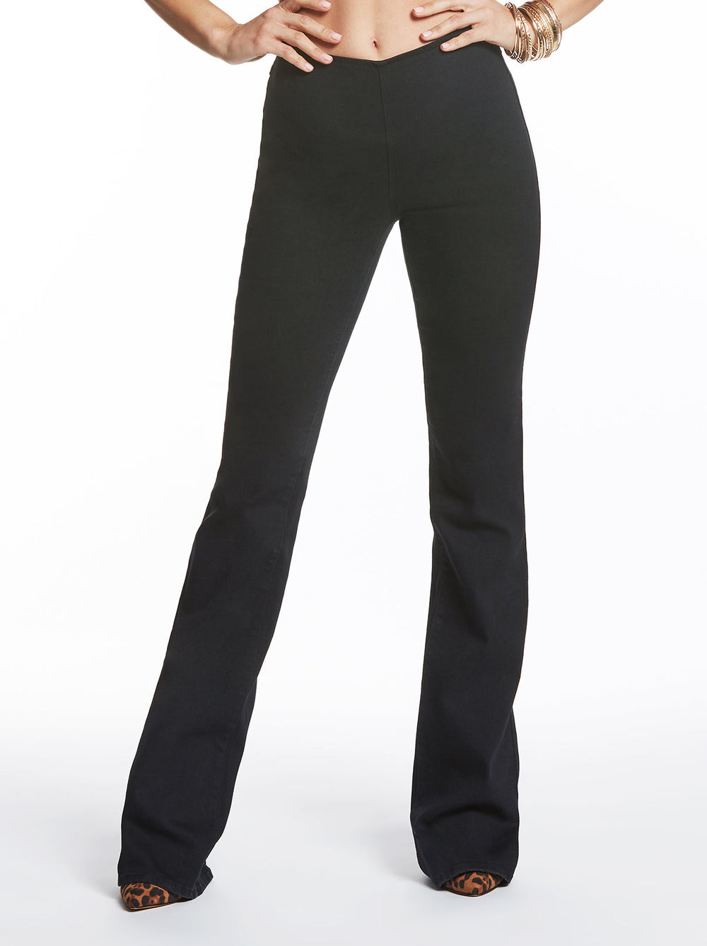 Pull On Flare - Black