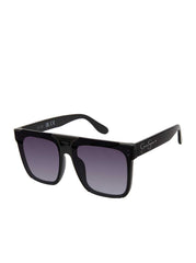 Oversized Square Sunglasses - Black