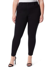 Adored High Rise Ankle Skinny Jeans - Black