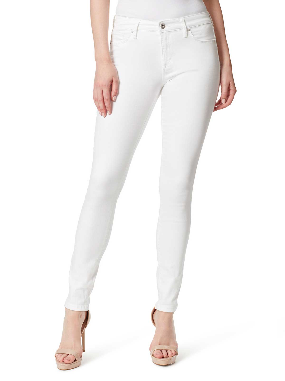 Kiss Me Skinny Jeans - White