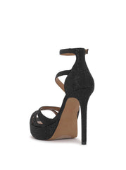 Shyremin Platform Sandal - Black