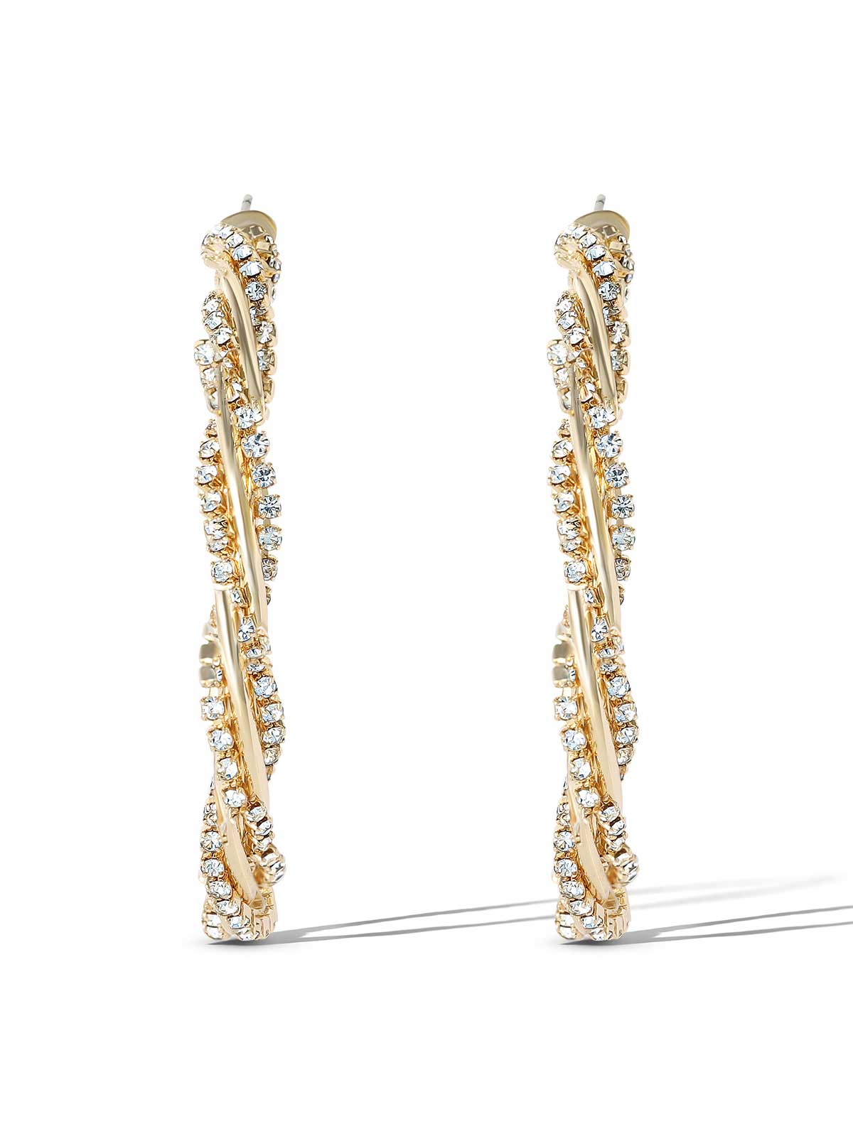 Spiral Hoop Earrings
