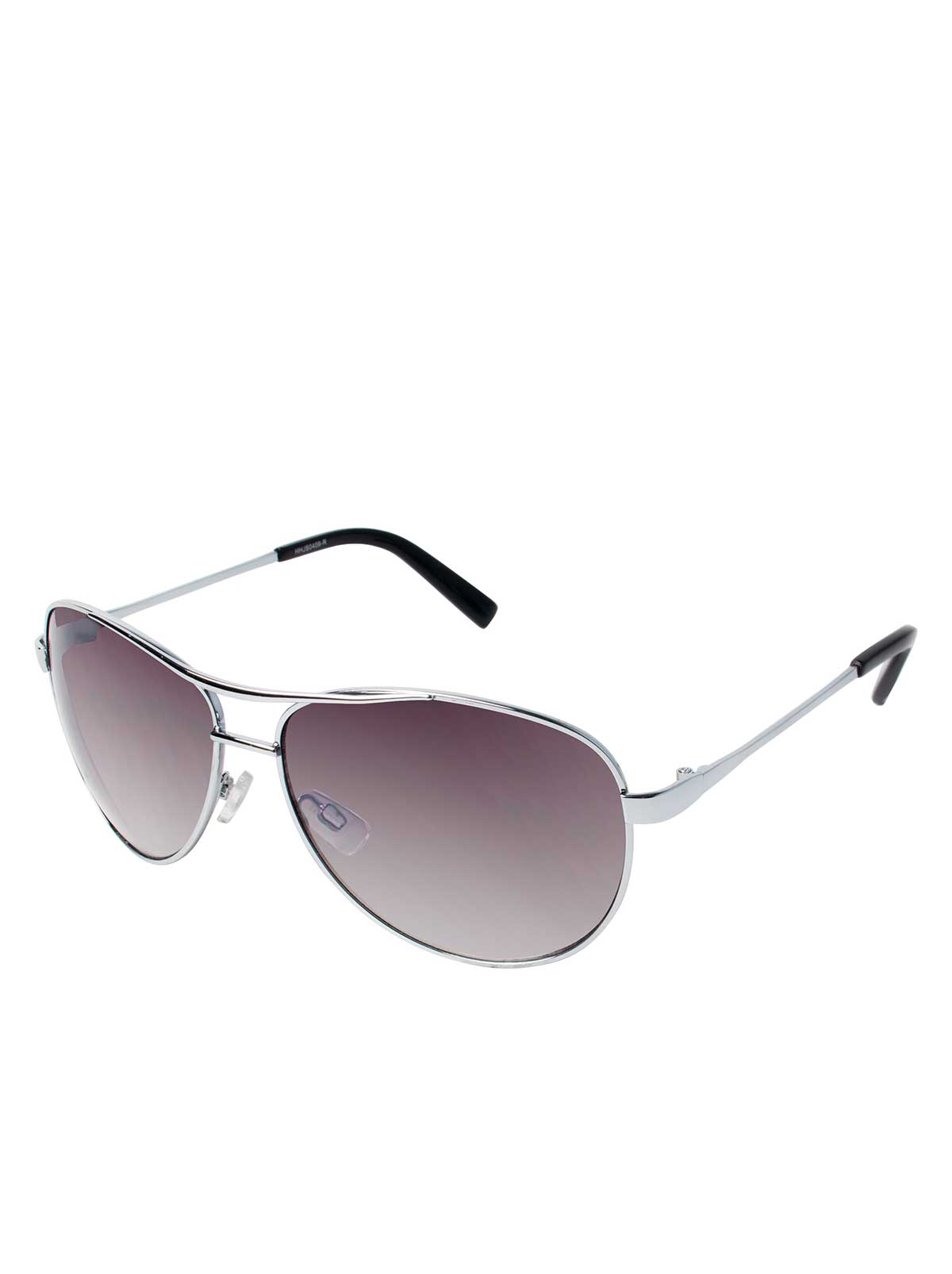 Iconic Aviator Pilot Sunglasses with Bifocal Readers - Silver