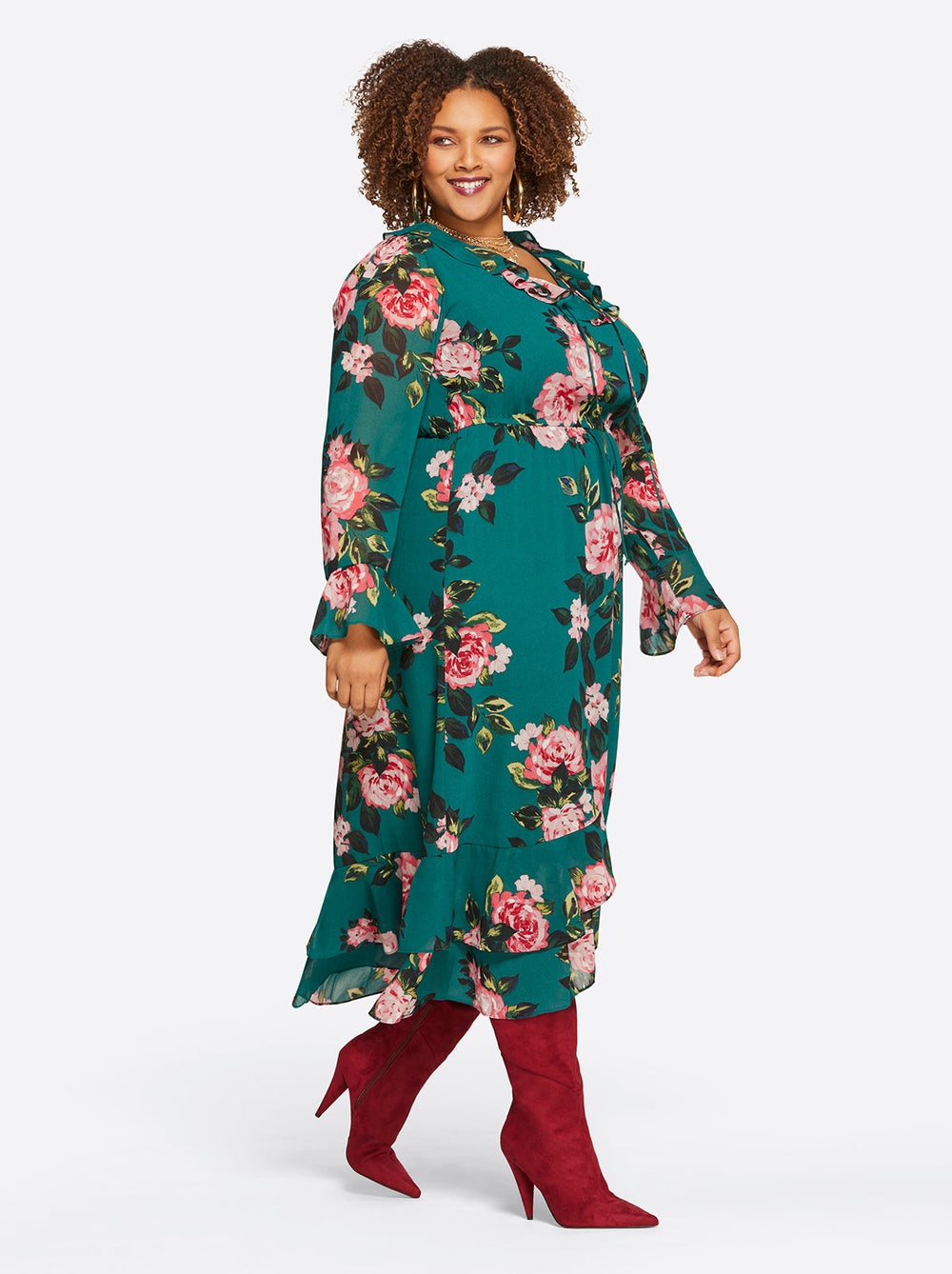 Aneesa Dress - Cosmic Rosettes