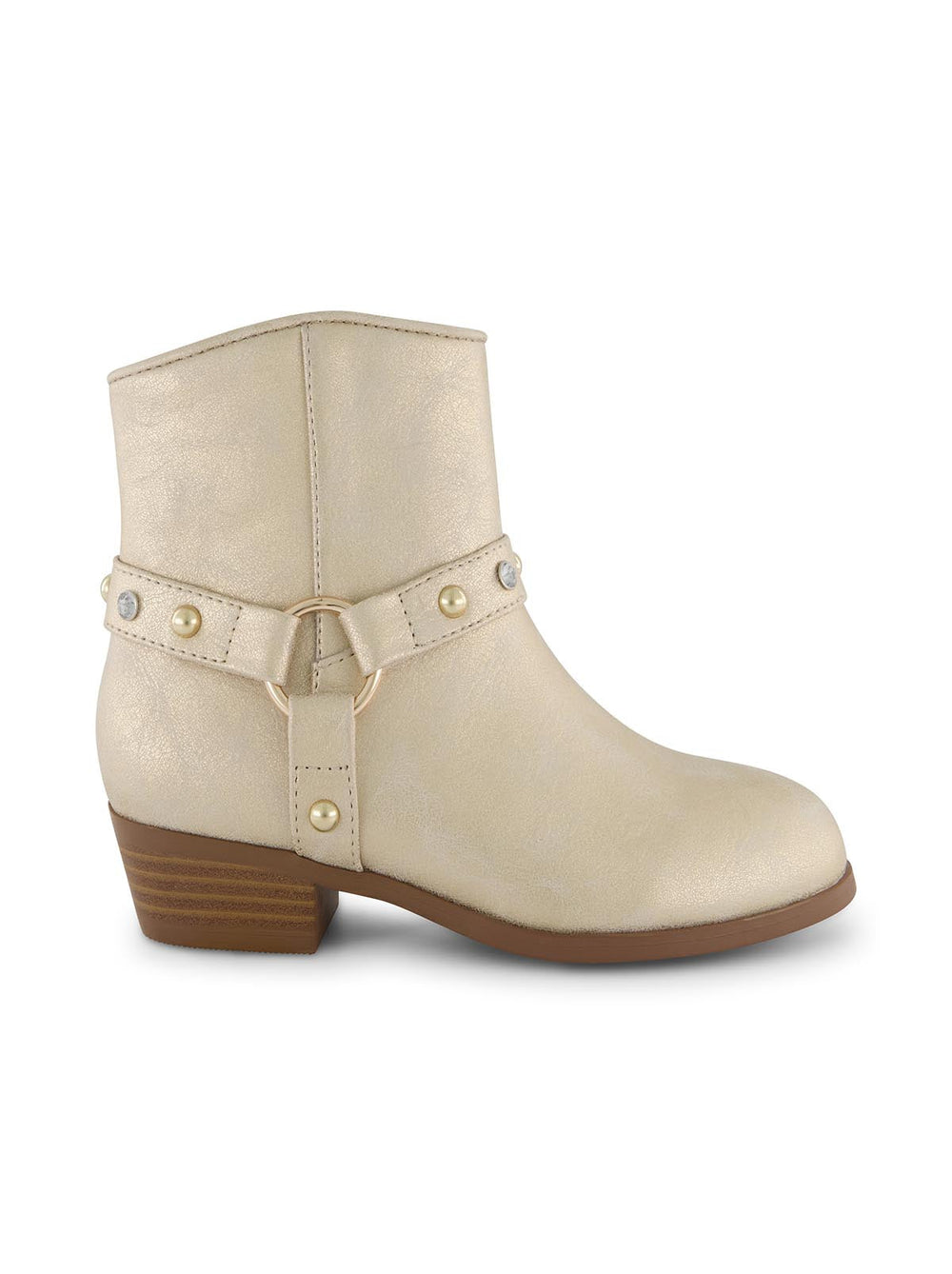 Girls' Layla Western Bootie - Gold