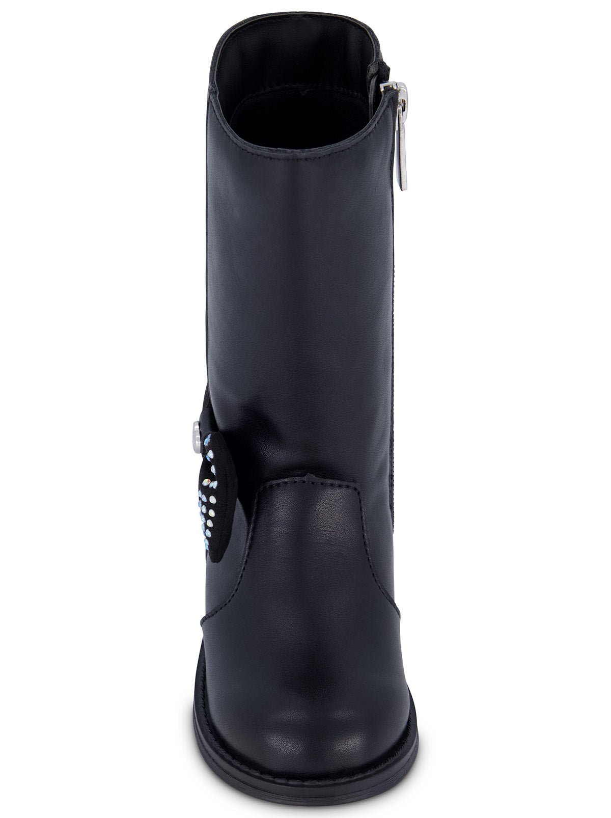 Toddler Evie Bow Tall Boot - Black